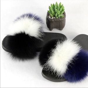 Real Fur Slippers